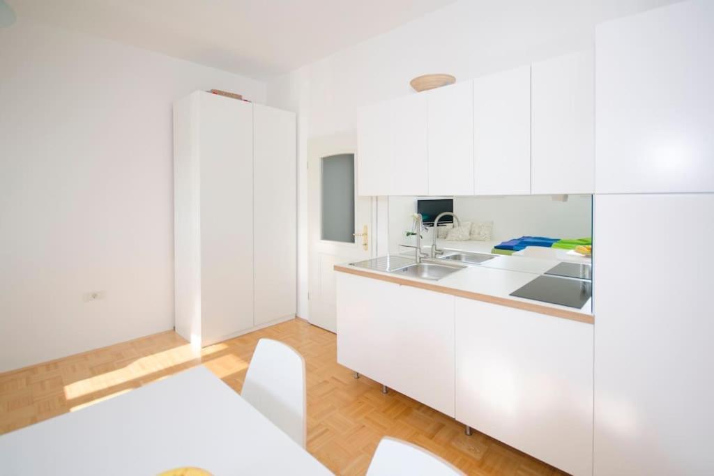 The Cute, Sunny Apartment In The Center +P リュブリャナ エクステリア 写真